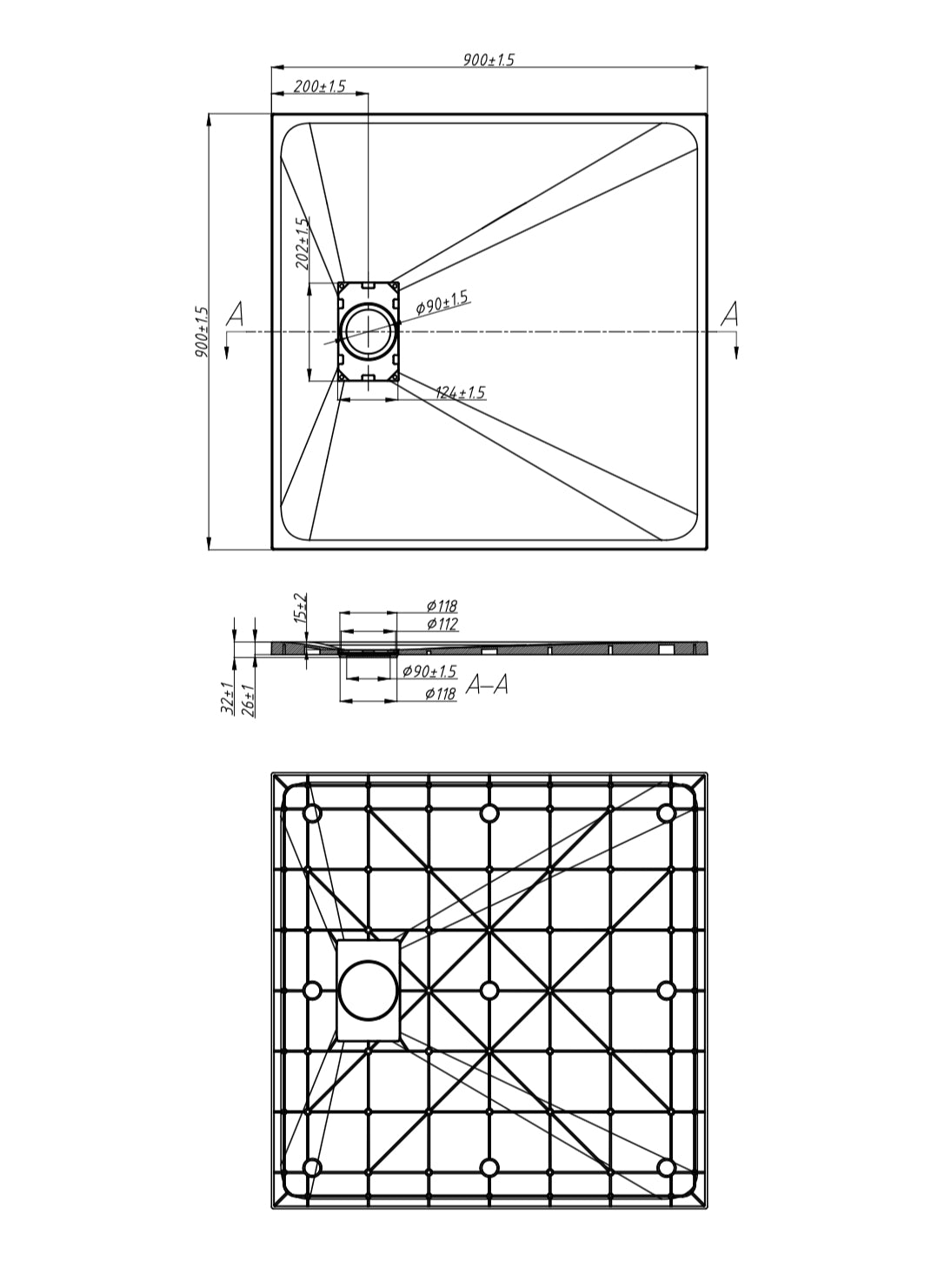 Product dimensions