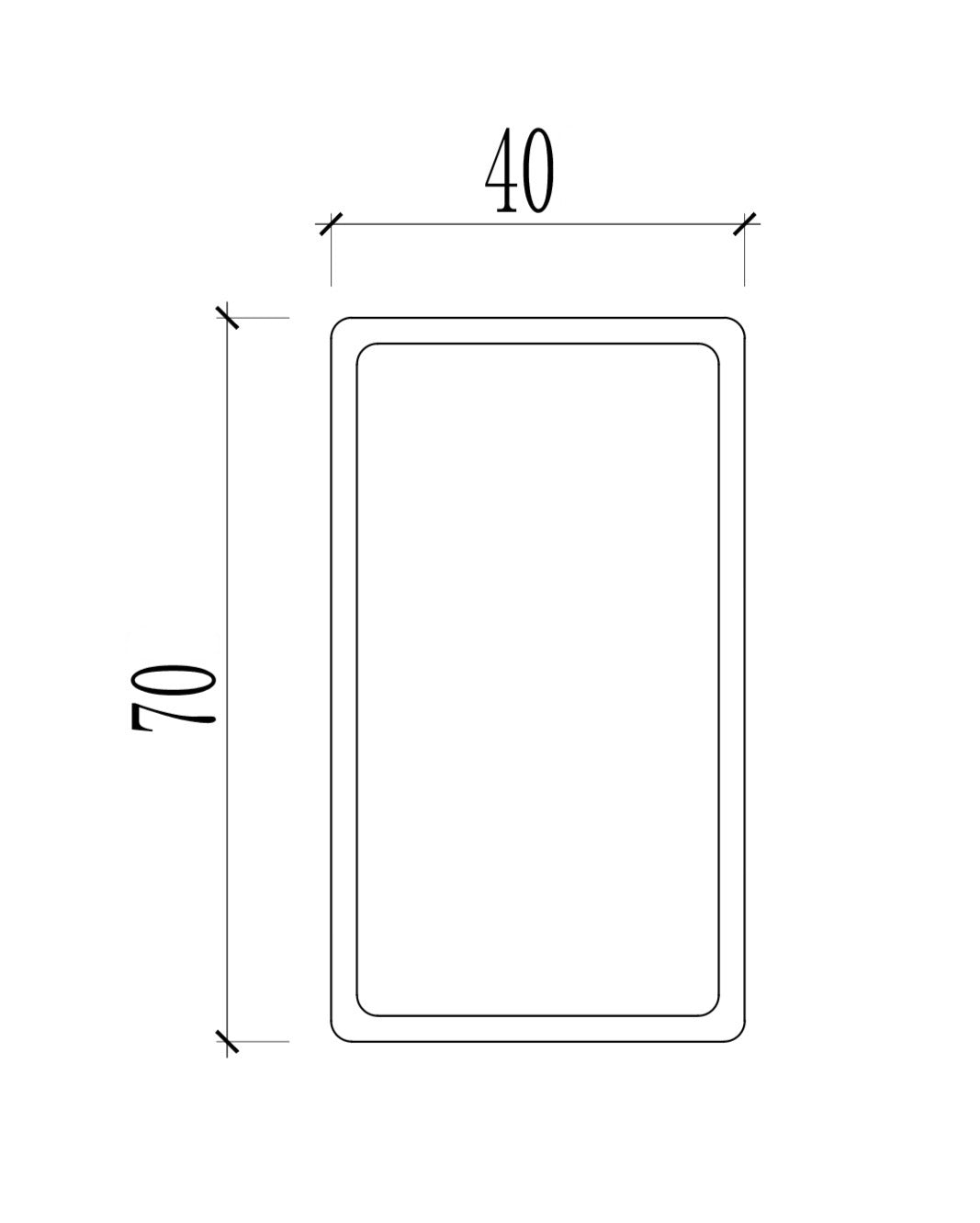 Product dimensions