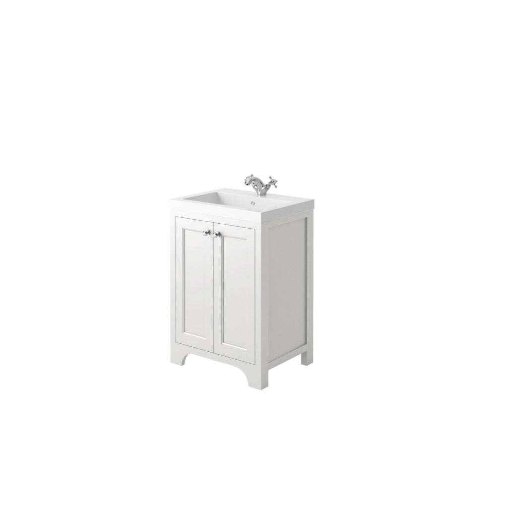 Brunswick Floor Standing 2 Door Basin Unit & Basin