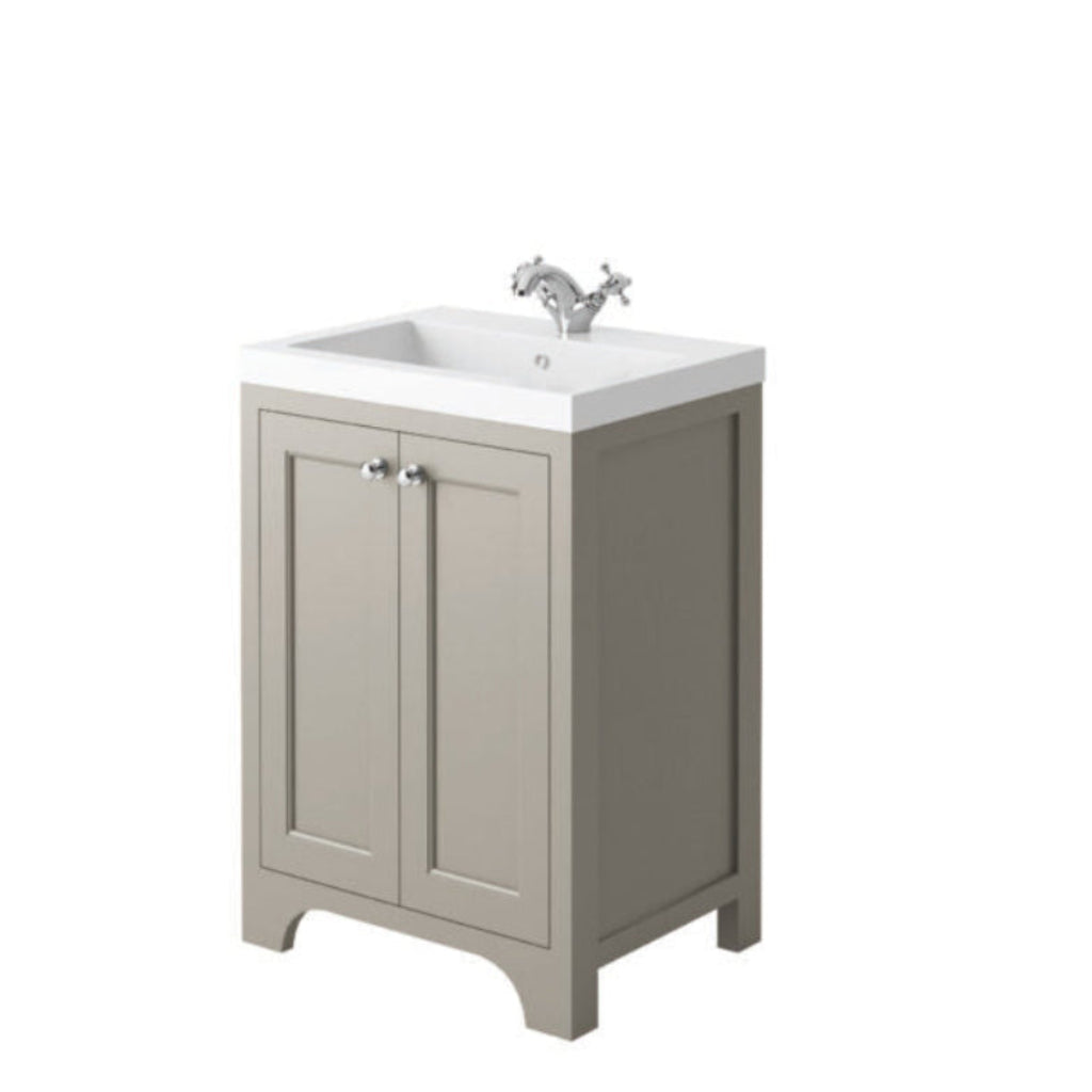 Brunswick Floor Standing 2 Door Basin Unit & Basin