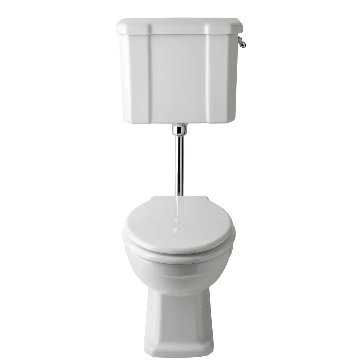 nuie lux Hunton Traditional Low Level Toilet With Cistern & Flush Pipe