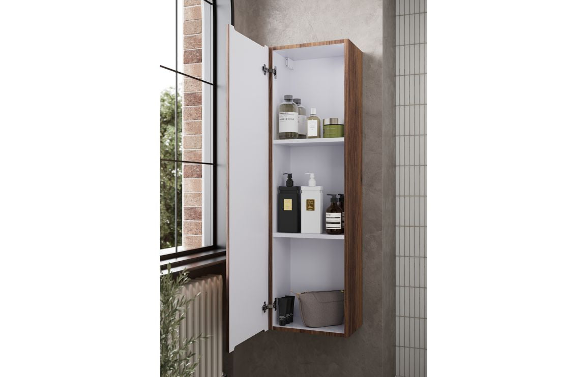 Kuba 350mm Wall Hung 1 Door Tall Unit