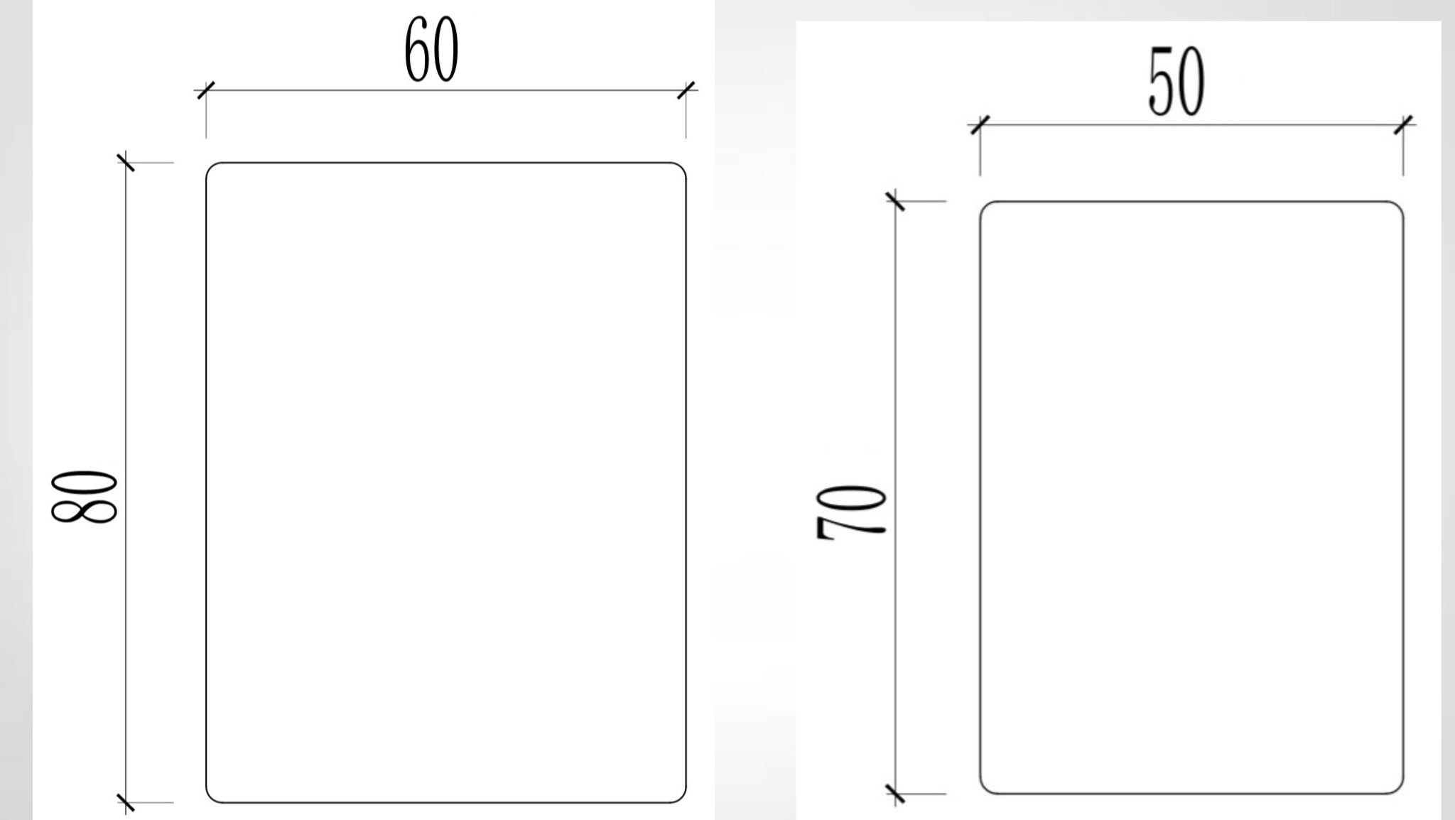 Product dimensions