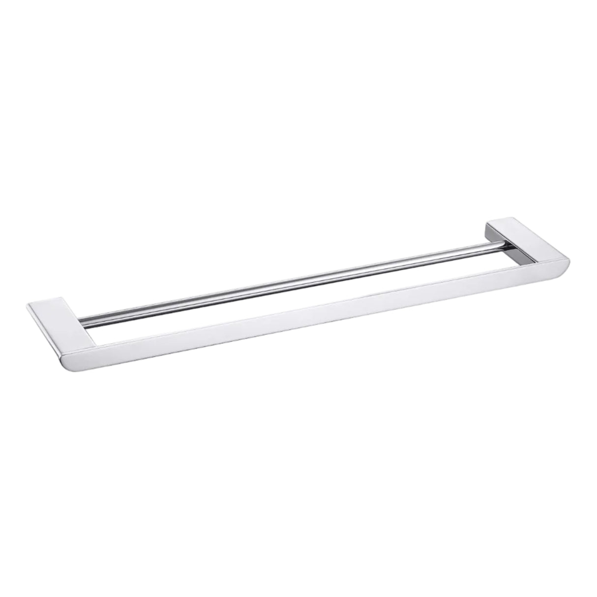 Lunaro Double Towel Bar chrome