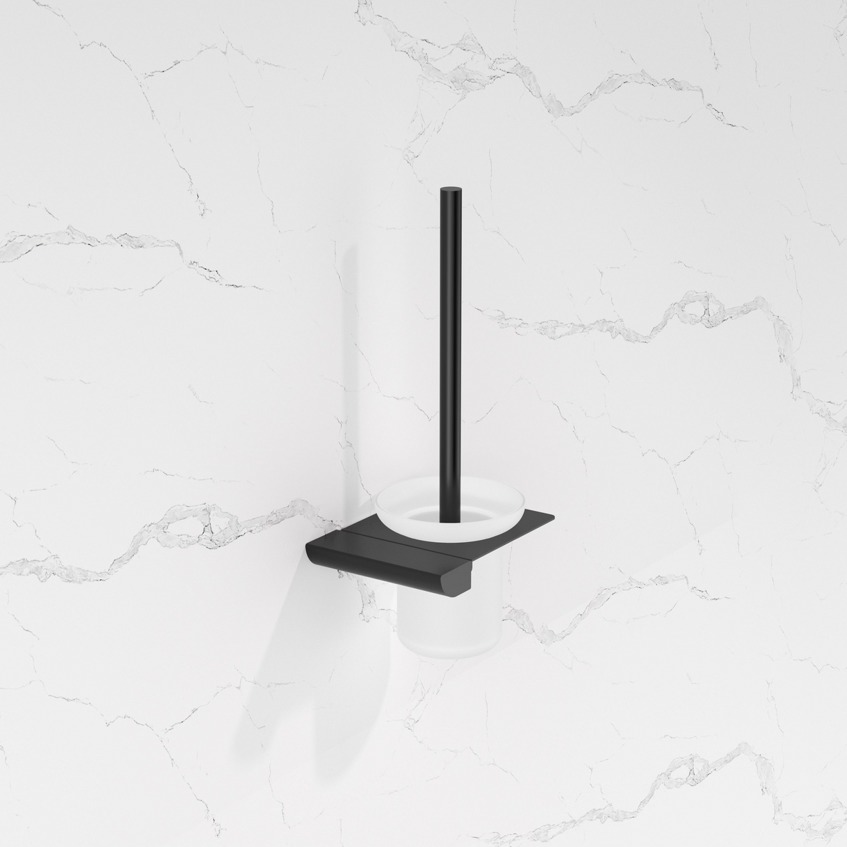 Lunaro Toilet Brush matt black