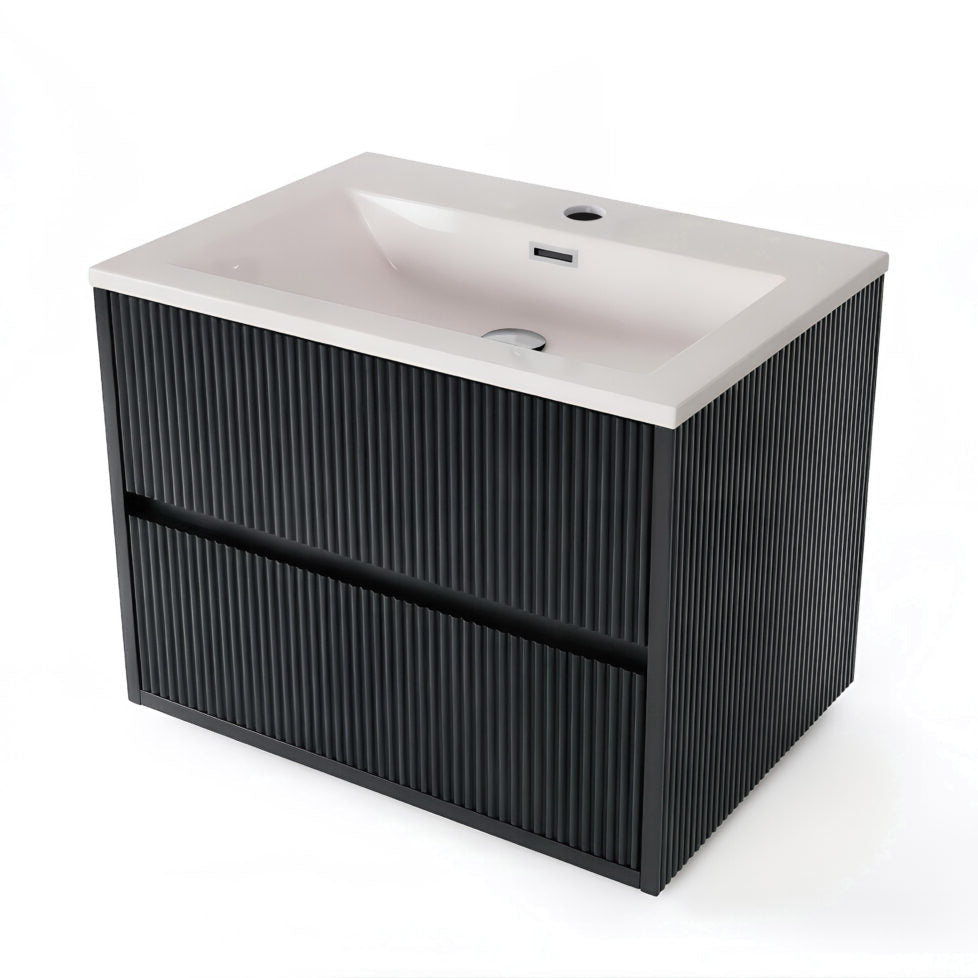 Linea Square wall hung vanity 600mm