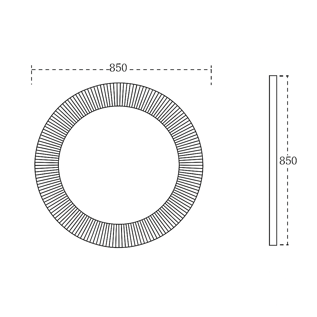 Product dimensions
