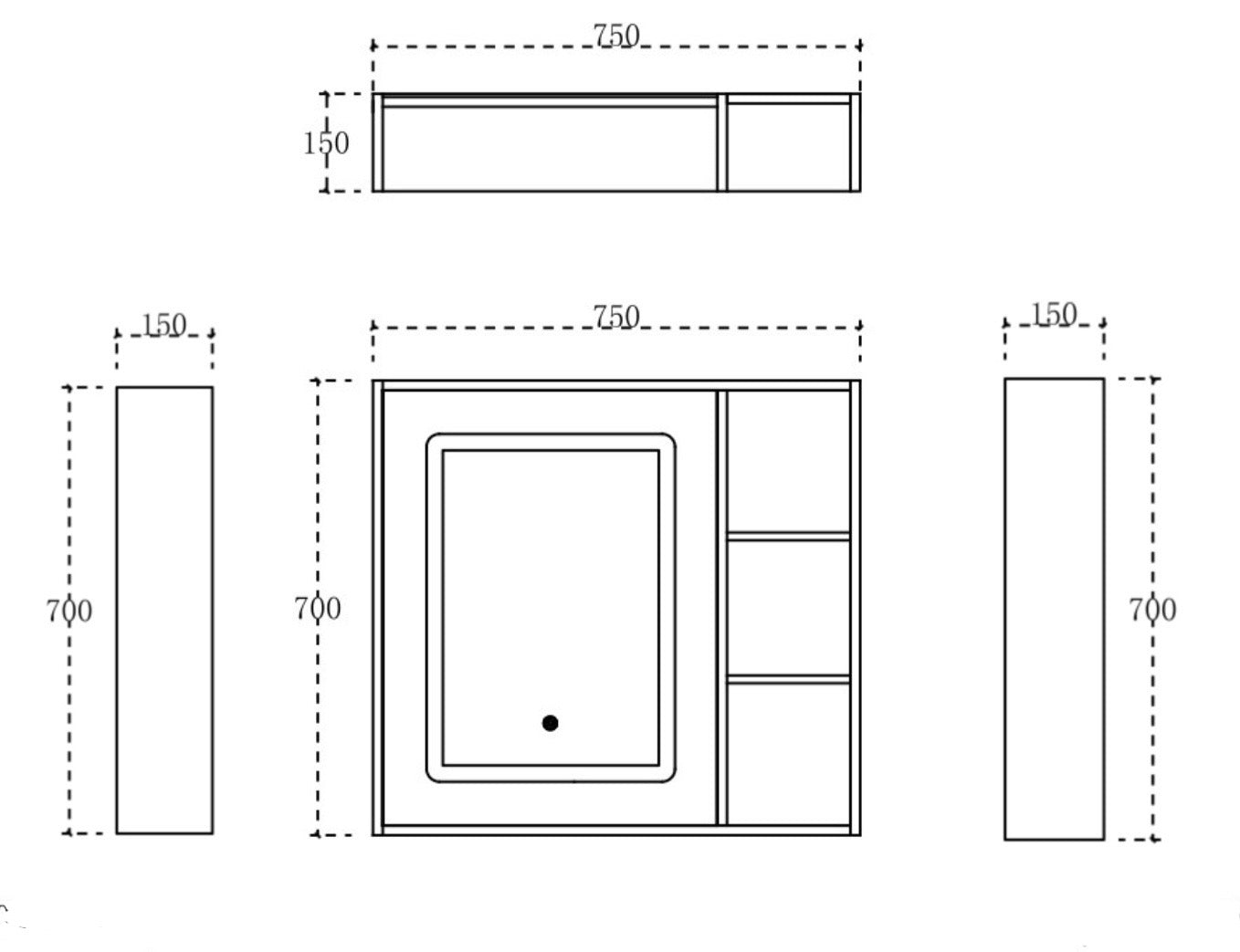 Product dimensions