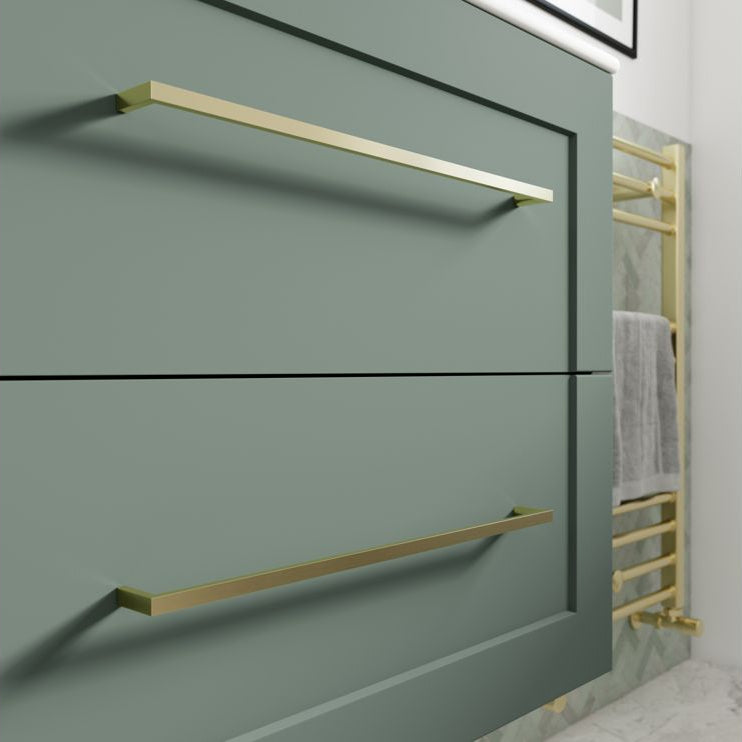 Mayfair 615mm Wall Hung 2 Drawer Basin Unit & Basin