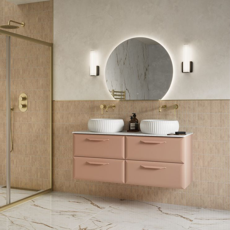 Otsu Round Back-Lit LED Mirror
