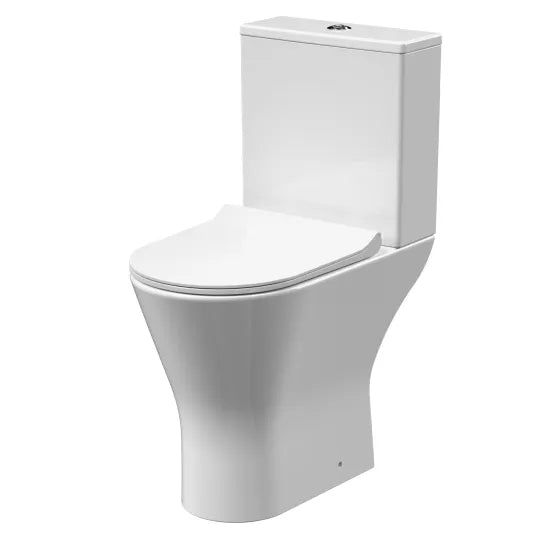 nuie Freya Rimless Close Coupled Toilet