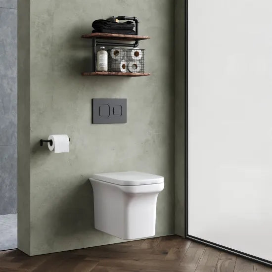 nuie Ava Wall Hung Pan With Soft Close Seat