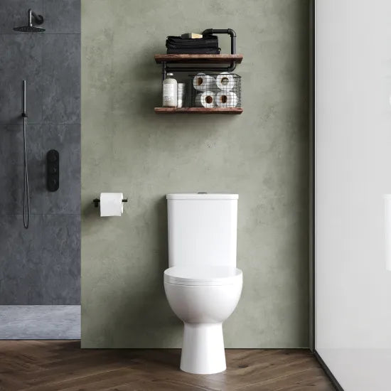 nuie Fay Rimless Close Coupled Toilet