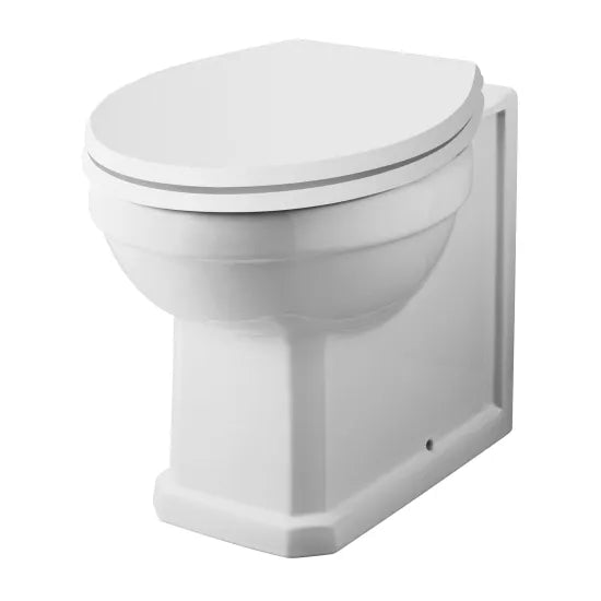 nuie Richmond Traditional Back to Wall Toilet Pan
