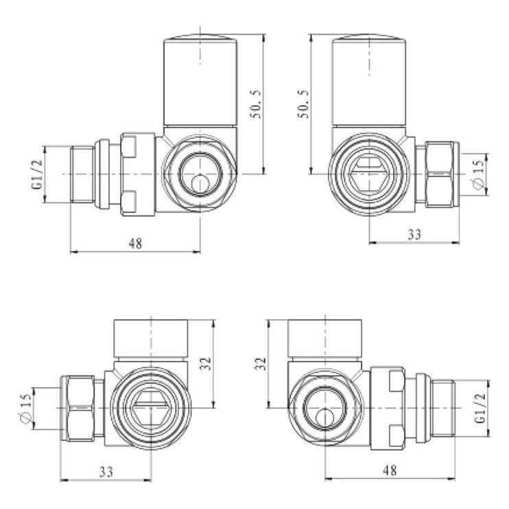 Patterned Radiator Valves