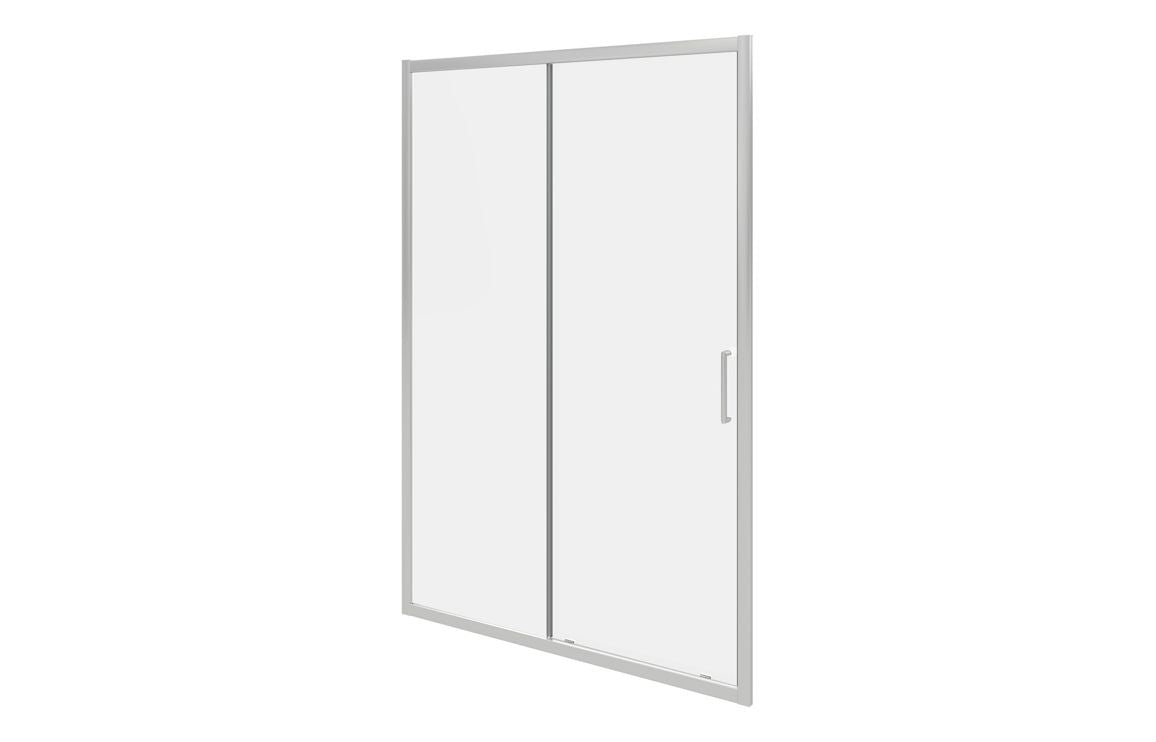 Sliding Shower Enclosure polished Chrome 1000mm - 1700mm
