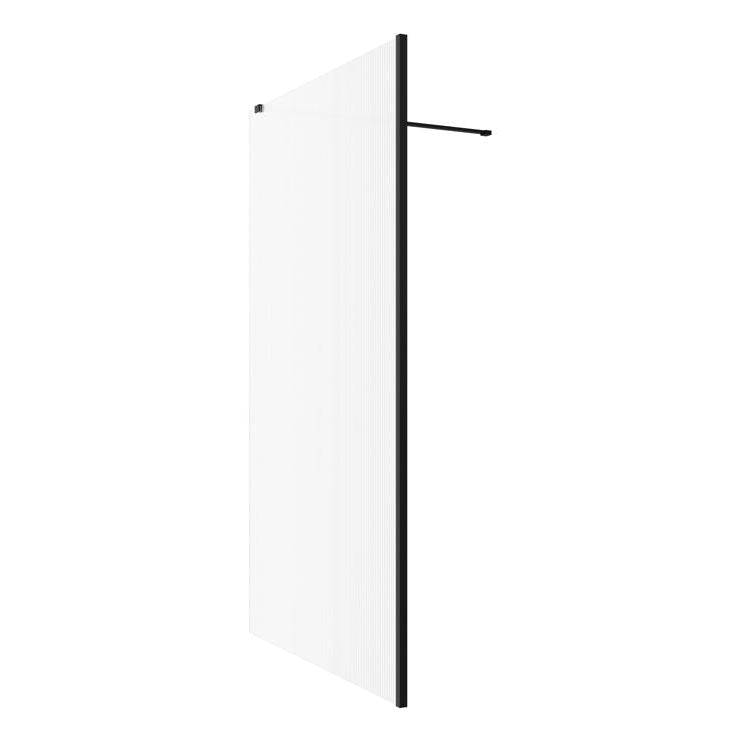 Iconix Fluted Wetroom Panel & Support Arm