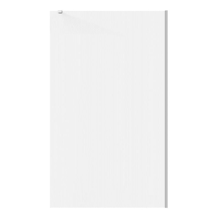 Iconix Fluted Wetroom Panel & Support Arm
