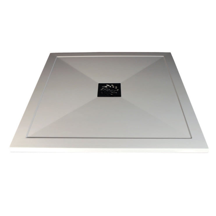 25mm Ultra-Slim Square Tray & Waste