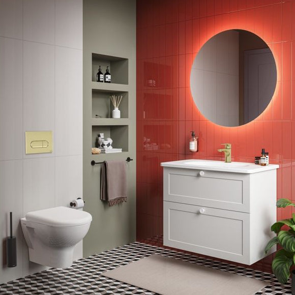 VitrA Loop Round Flush Plate