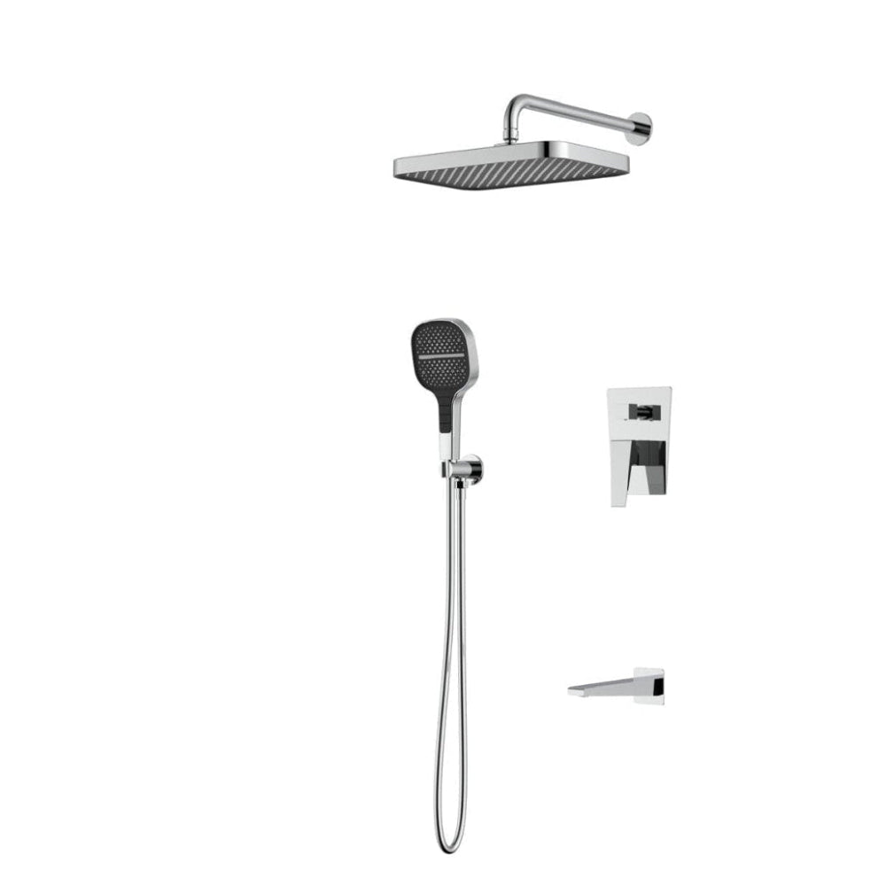 Azen concealed jet shower/bath mixer