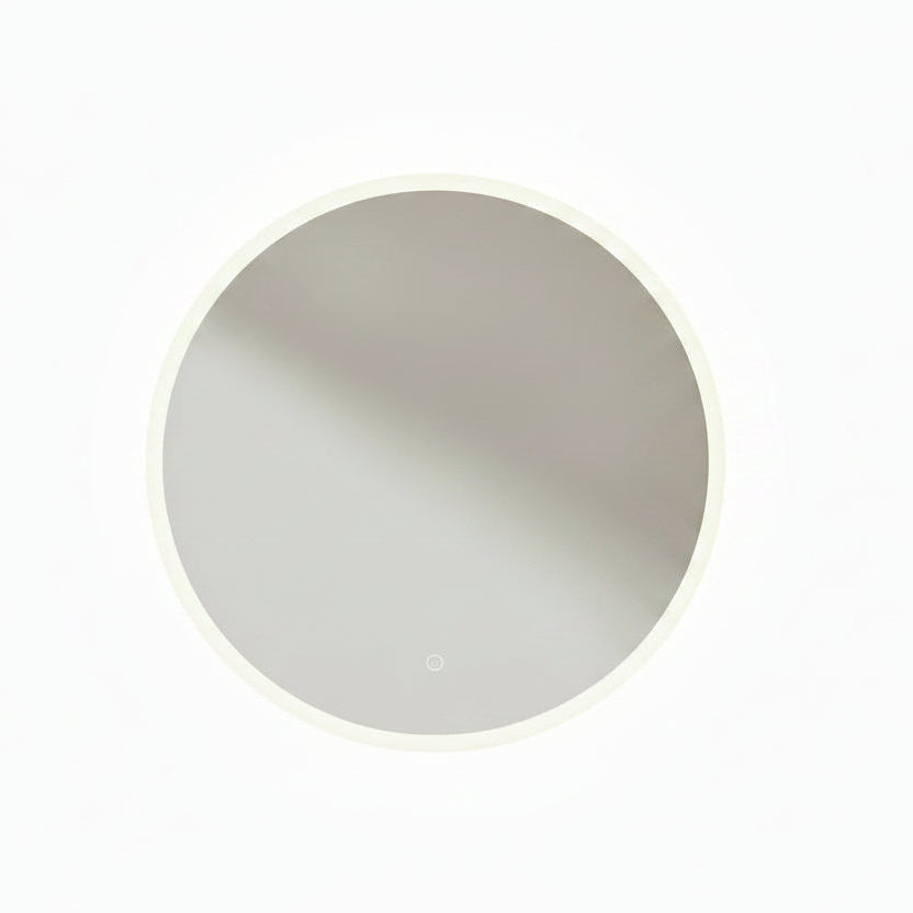 Yora circular front and back lit mirror 800mm