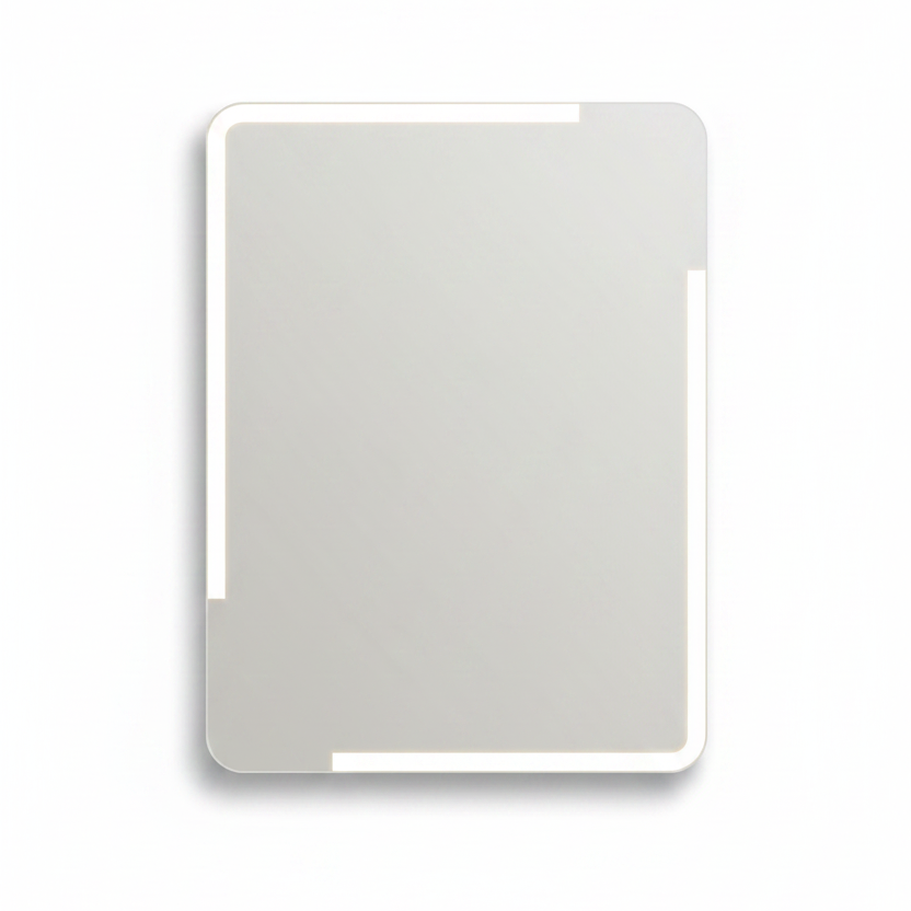 Yora vertical glow front lit mirror 600mm x 800mm