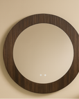 Ebano wall hung fluted vanity set 800mm X 500mm