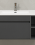 Lumen wall hung vanity cabinet 800mm X 500mm