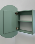 Brisa wall hung fluted vanity set 600mm X 500mm