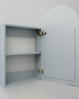 Vano wall hung fluted vanity set 600mm X 500mm
