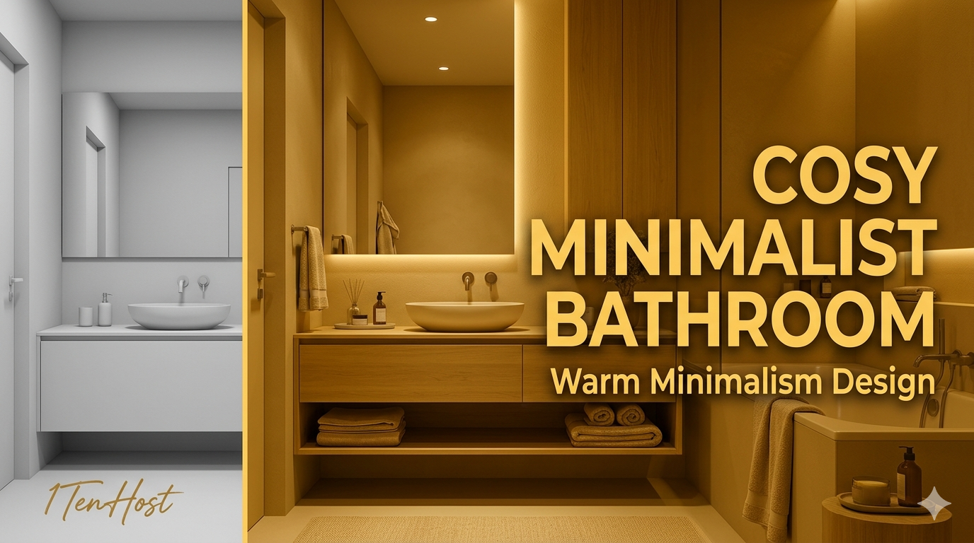 25 Years of Bridget Jones: Creating a Cosy Minimalist Bathroom with Warm Minimalism Design