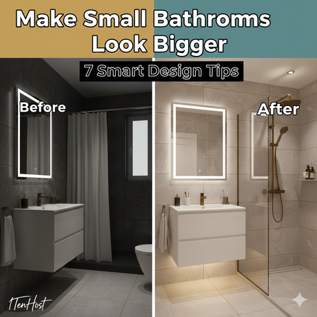 7 Ways to Make a Small Bathroom Look Bigger