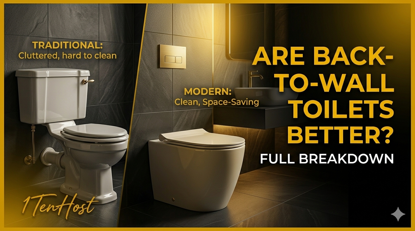 Are Back-to-Wall Toilets Better? Full Breakdown