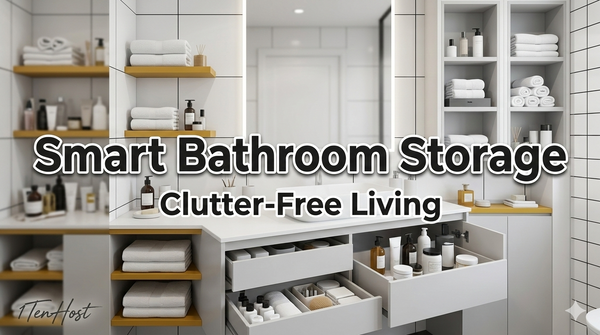 Bathroom Storage Ideas for Clutter-Free Living: Smart Bathroom Storage Solutions