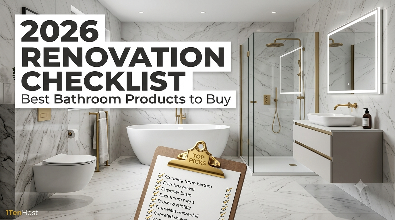 Best Bathroom Products to Buy for a Full Renovation – 2026 Checklist