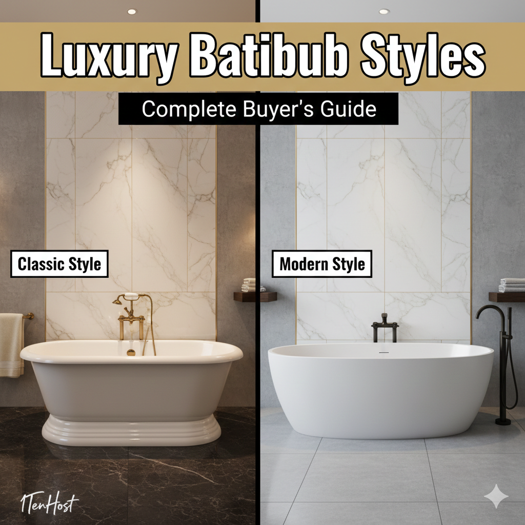 Best Bathtub Styles for Luxury Homes