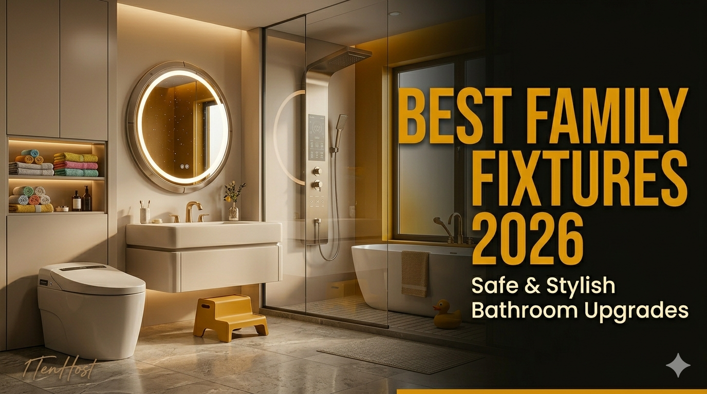 Best Modern Bathroom Fixtures for a Family Bathroom with Kids in 2026