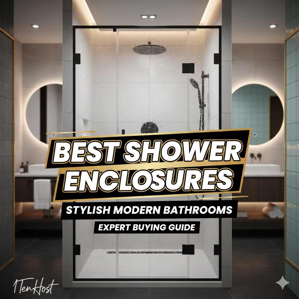 Best Shower Enclosures for Stylish Modern Bathrooms