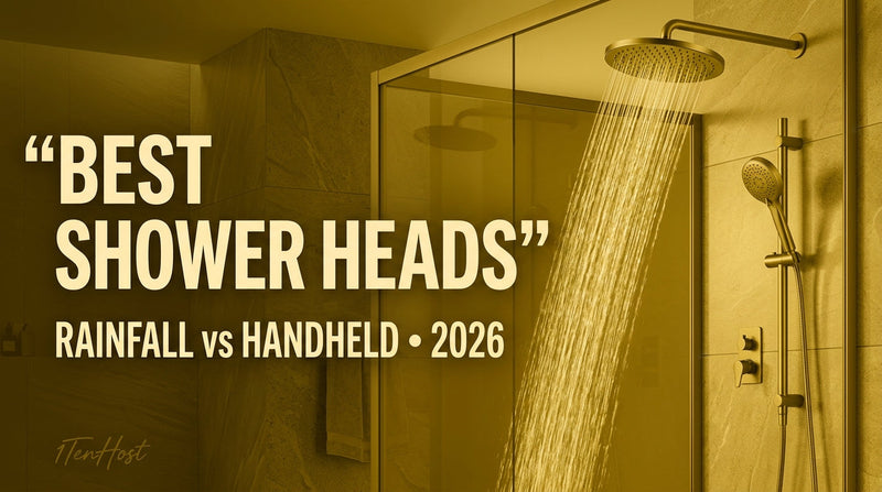 Best Shower Heads to Buy in 2026 – Rainfall vs Handheld Compared
