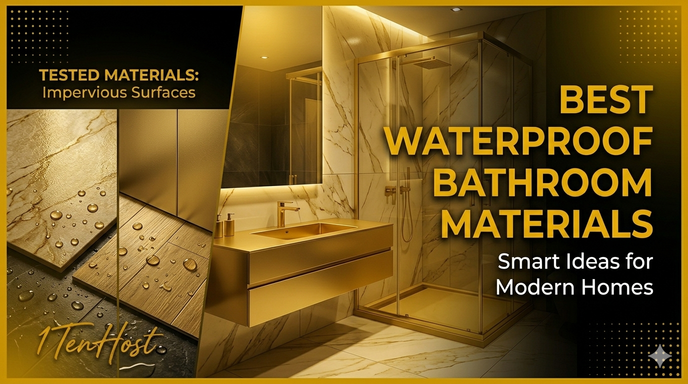 Best Waterproof Bathroom Materials