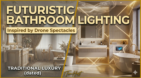 Birmingham Space Chase: Futuristic Bathroom Lighting Trends Inspired by Drone Spectacles