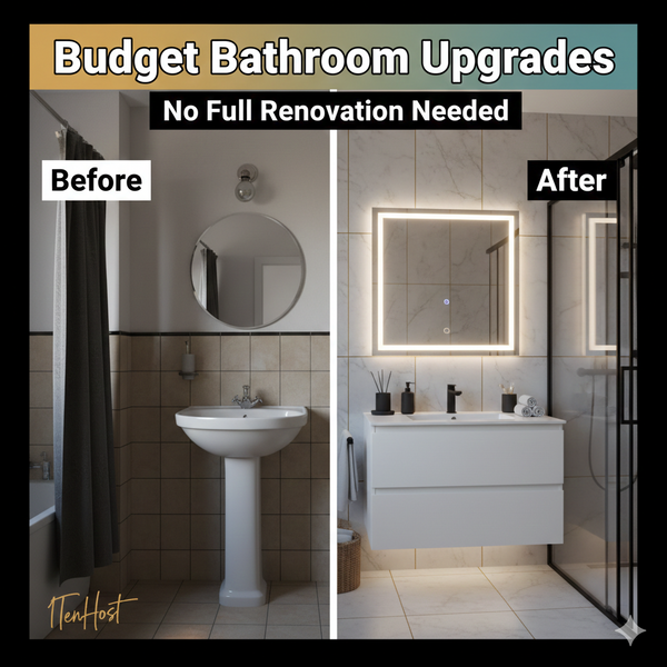 Budget-Friendly Bathroom Upgrade Ideas That Actually Work