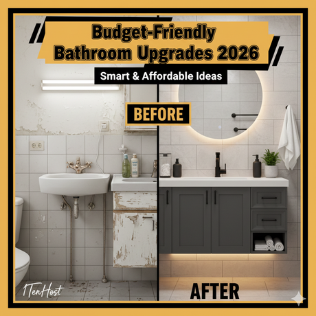 Budget-Friendly Bathroom Upgrades for 2026 (Smart & Affordable Ideas)