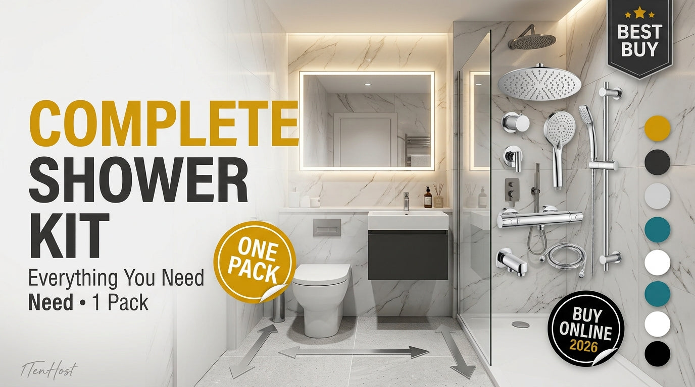 Buy Bathroom Shower Kits Online – Everything You Need in One Pack