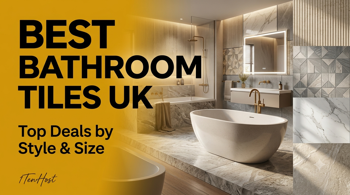 Buy Bathroom Tiles Online UK – Best Deals by Style & Size