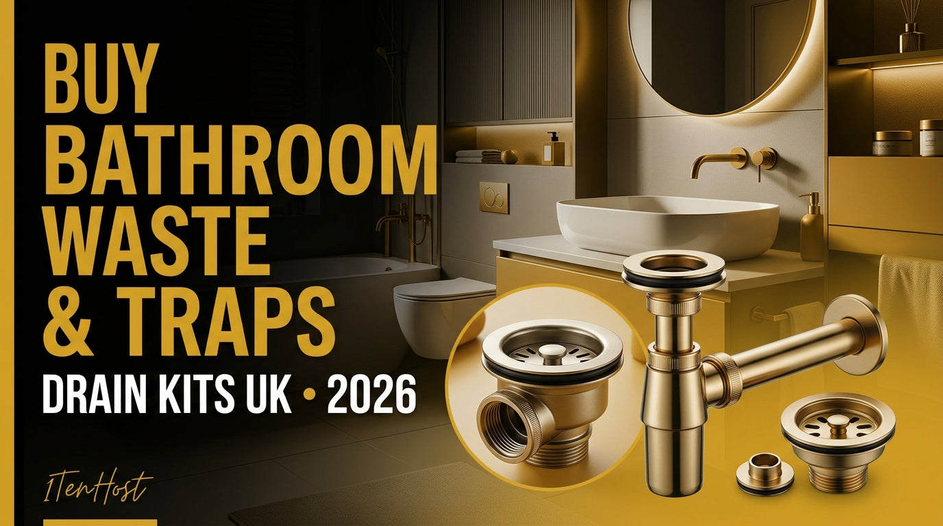 Buy Bathroom Waste & Trap Accessories UK – Drain Kits 2026