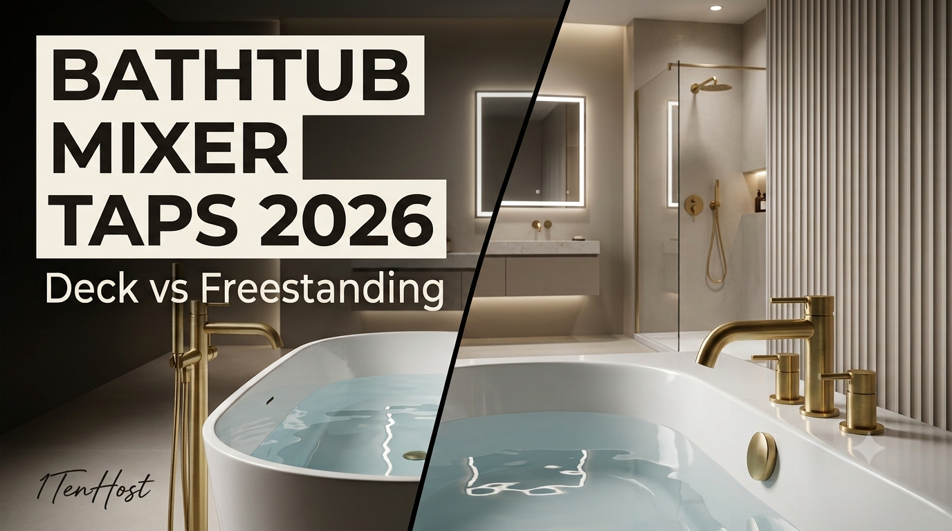 Buy Bathtub Mixer Taps UK – Deck & Freestanding Options 2026
