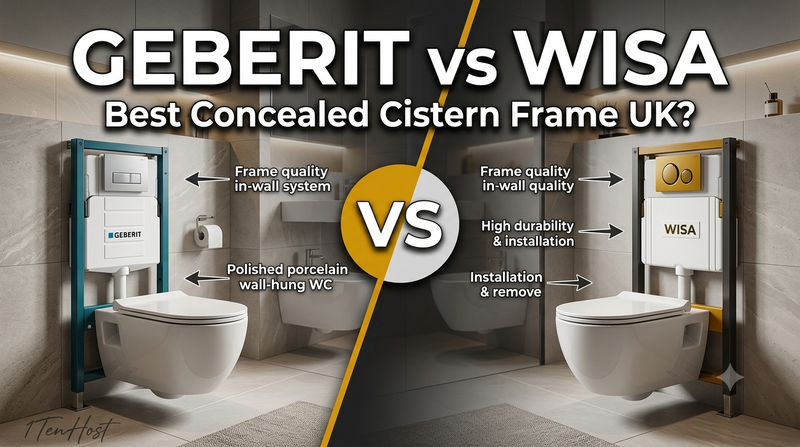 Buy Concealed Cistern Frames UK – Geberit vs Wisa Compared