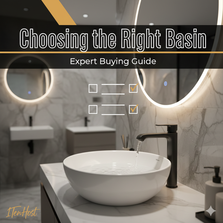 Choosing the Right Basin for Your Bathroom (Expert Buying Guide)